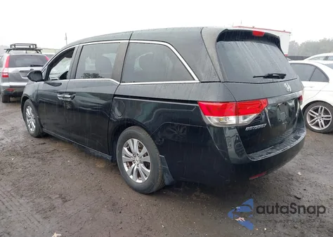 2014 Honda Odyssey Ex-L из США, поврежденный, VIN 5FNRL5H66EB072222